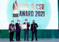 BRI Insurance Sabet 2 Penghargaan TJSL & CSR Award 2021
