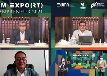 BRI Buka Pameran UMKM EXPO(RT) BRILIANPRENEUR 2021