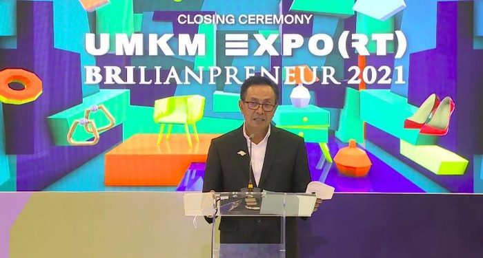 Kontrak Ekspor UMKM di BRILIANPRENEUR 2021 Capai US$ 72,13 Juta
