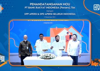 Perluas Pembiayaan Properti, BRI Teken MoU dengan APERSI