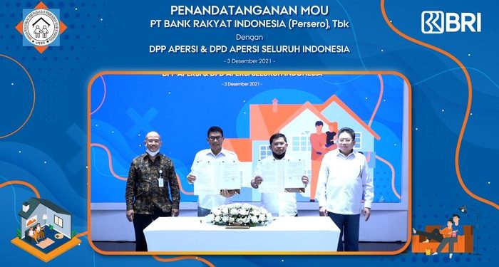 Perluas Pembiayaan Properti, BRI Teken MoU dengan APERSI