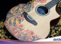 Wow! Gitar Batik ‘Made in Lokal’ Ini Tersohor di Mancanegara