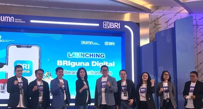 Launching BRIguna Digital, BRI Targetkan Penyaluran hingga Rp 1 Triliun
