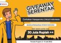 Ceritakan Harapanmu untuk Indonesia, Hadiah Total Rp 30 Juta++ Menanti!