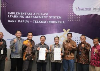 Bank Papua Tingkatkan SDM Dengan Gandeng Telkom