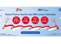 HUT RI Ke-77, BRI Gelar Promo Diskon-Cashback hingga Rp 1,3 Juta