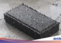 Keren! Warga Bantul Bikin Conblock Berbahan Sampah Plastik Tanpa Pembakaran
