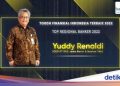 Dirut bank bjb Sabet Penghargaan Top Regional Banker 2022