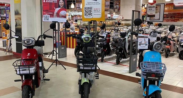 Harga Sepeda Listrik di Transmart Medan Fair, Ada Diskon Khusus Allo Bank