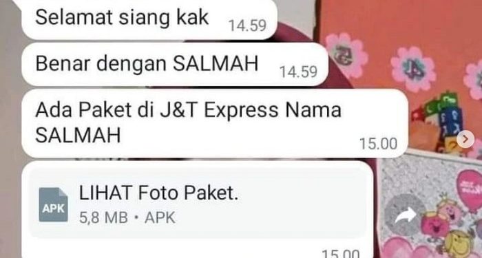 Awas! Modus Penipuan Klik Apk di WhatsApp Bisa Kuras Rekening Tabungan