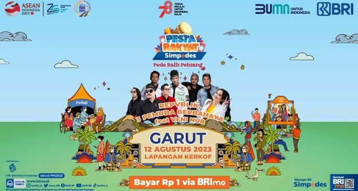 Repvblik-3 Pemuda Berbahaya Siap Ramaikan Pesta Rakyat Simpedes Garut