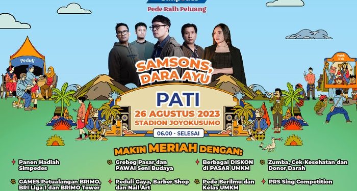 Warga Pati Bingung Weekend Mau ke Mana? ke Pesta Rakyat Simpedes Saja!