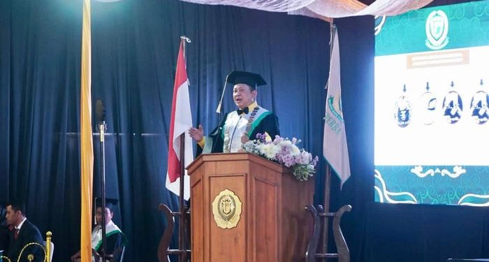 Beri Motivasi ke Wisudawan Unperba, Bamsoet: Terus Berusaha Meraih Impian